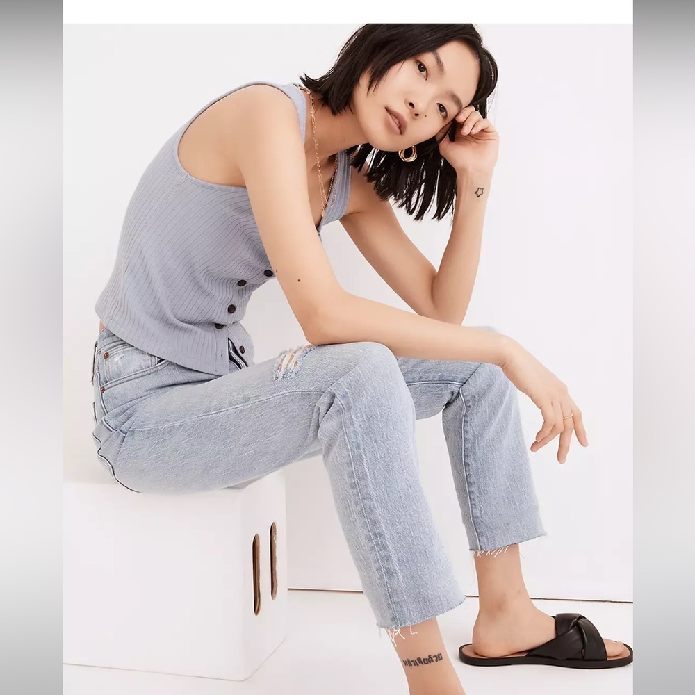 High Rise Slim Boyjean